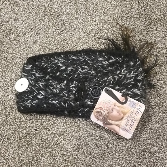 Hand knit headwrap - Picture 2 of 3